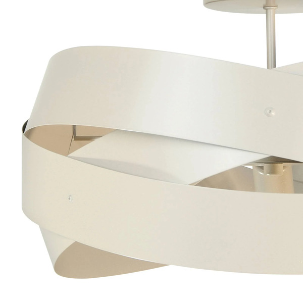  Euluna Euluna Tornado Ceiling Light, Beige, ø 50 Cm 