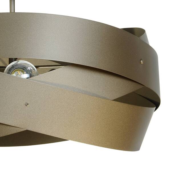  Euluna Euluna Tornado Ceiling Light, Coffee Brown, ø 50 Cm 