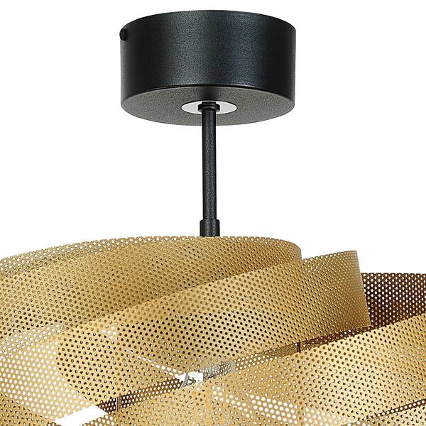  Euluna Euluna Vento Ceiling Light, Gold-coloured, ø 50 Cm 