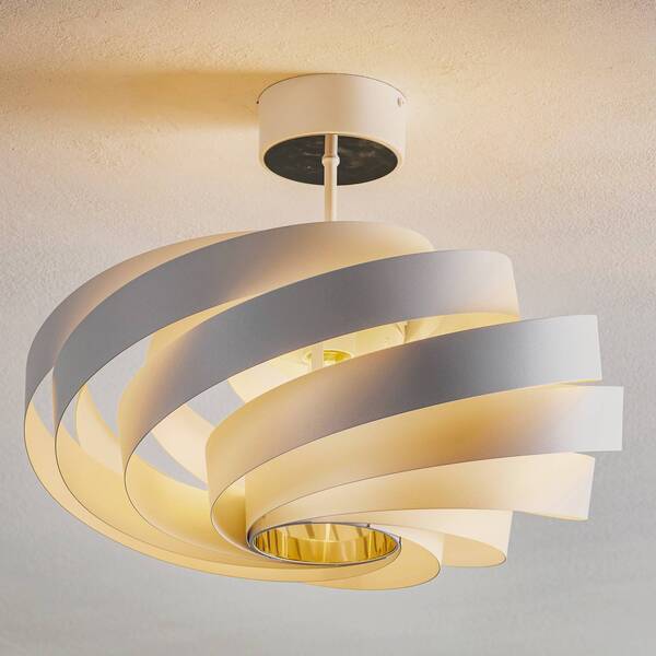  Euluna Euluna Vento Ceiling Light, White, Metal, ø 50 Cm 