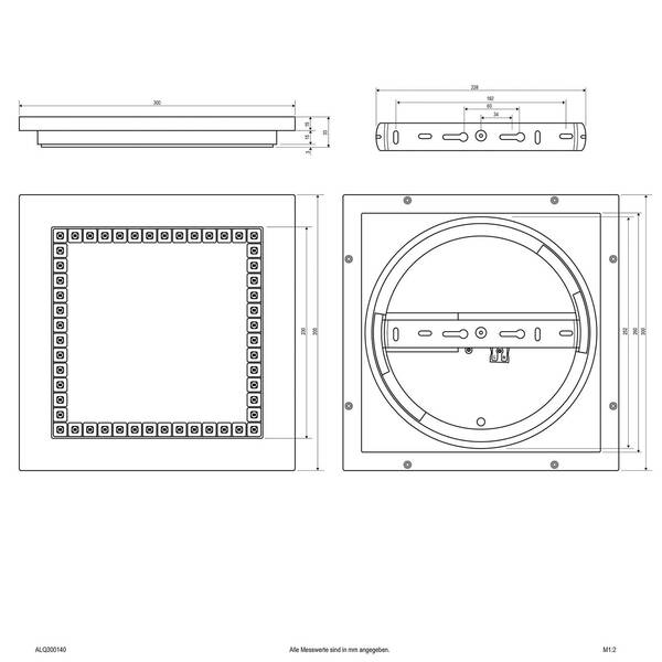  Evn Evn Alq Led Panel White 15w 30x30cm 4,000k 