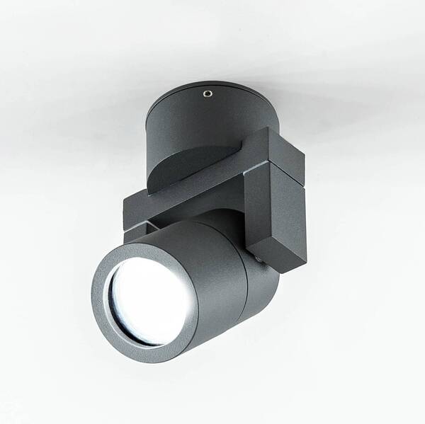  Evn Evn 635015 Ceiling Spotlight Ip54 Round Anthracite 