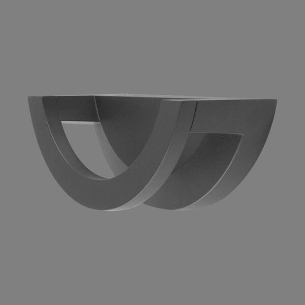  Evn Evn Halbo Aluminium Led Outdoor Wall Light, Ip65 