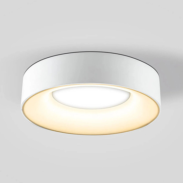  Evn Evn Led Ceiling Light Sauro, ø 30 Cm, White 
