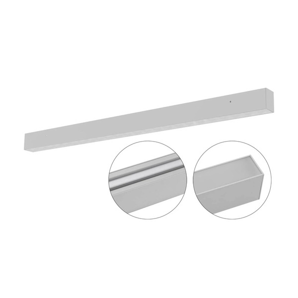  Evn Evn Munus Led Ceiling Light Silver 50w 