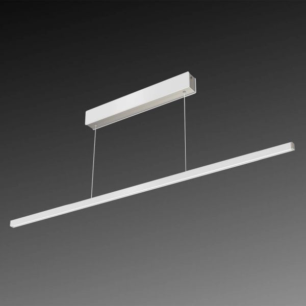  Evotec Evotec Orix Led Hanging Light, White, 120 Cm Long 