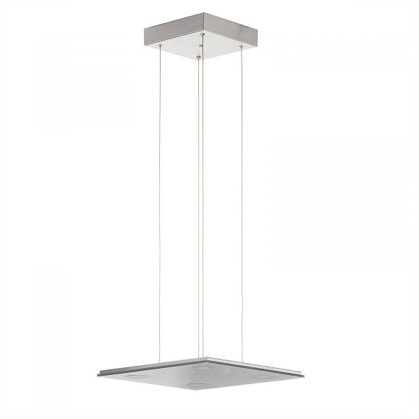  Evotec Evotec Pano Square Led Hanging Light, Metallic 
