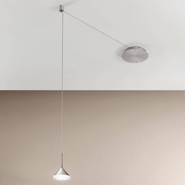  Fabas Luce Fabas Luce Isabella Led Pendant Light, 1-bulb, Aluminium 