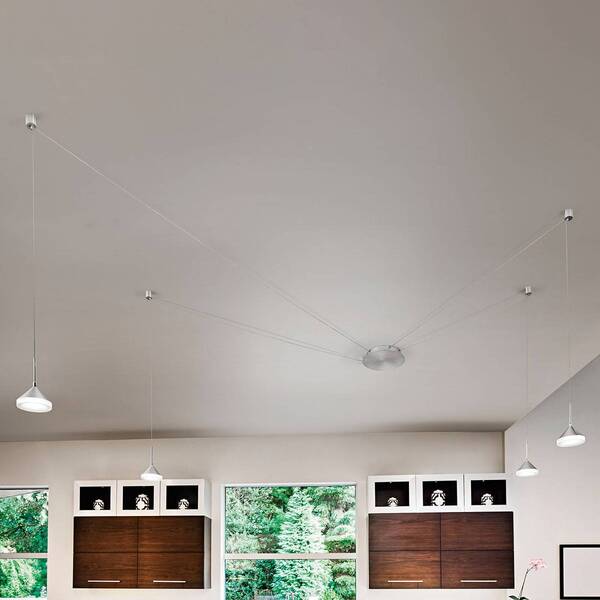  Fabas Luce Fabas Luce Isabella Led Pendant Light, 4-bulb, Aluminium 
