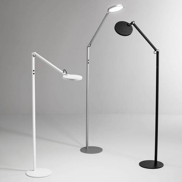  Fabas Luce Fabas Luce Led Floor Lamp Regina, 1-bulb, White 