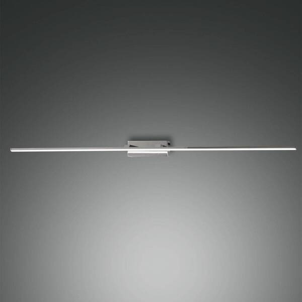  Fabas Luce Fabas Luce Led Mirror Light Nala, Chrome-plated, Width 110 Cm, Metal 