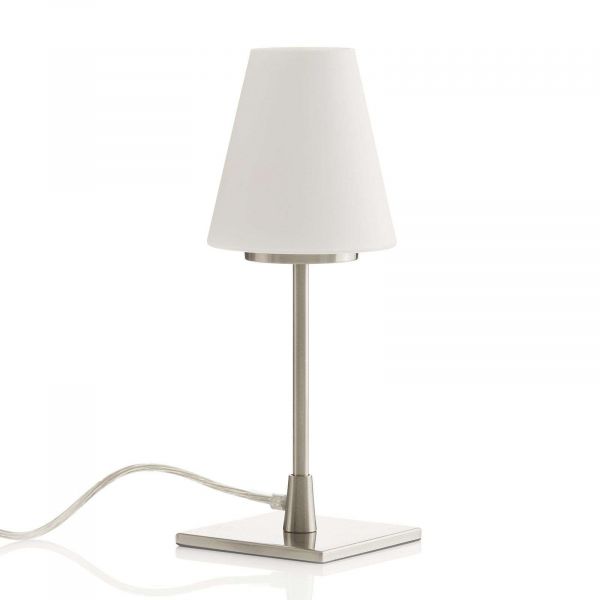  Fabas Luce Fabas Luce Lucy Big Table Lamp With A Touch Function, White 