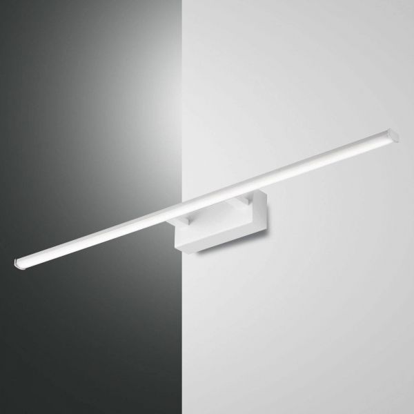  Fabas Luce Fabas Luce Nala Led Wall Light, White, Width 75 cm 
