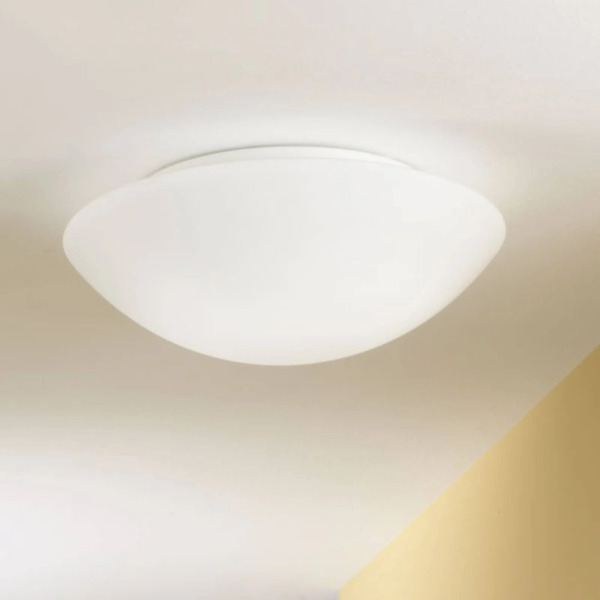  Fabas Luce Fabas Luce Pandora Ceiling Light, ø 36 Cm, Glass, White 