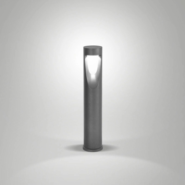  Fabas Luce Fabas Luce Teo Led Path Light, 60 Cm High, Black, Metal, Ip65 