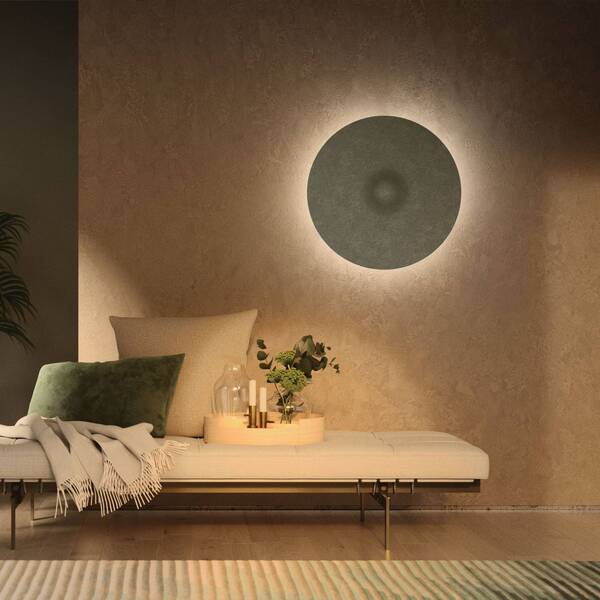  Fabbian Fabbian Acustica Led Wall Light, Blue-green, 3000k, Dali 
