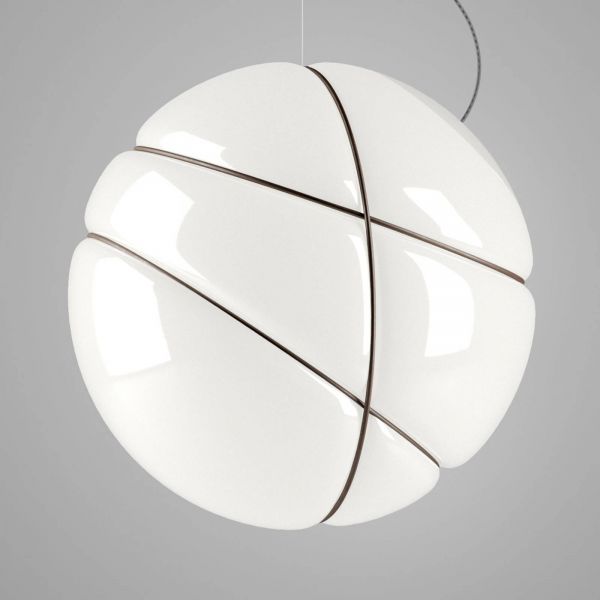  Fabbian Fabbian Armilla Hanging Light White, Burnished 