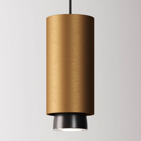  Fabbian Fabbian Claque Led Hanging Light 20 cm Bronze 