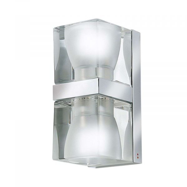  Fabbian Fabbian Cubetto Wall Light Up/down G9, Clear 