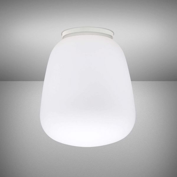  Fabbian Fabbian Lumi Baka Glass Ceiling Light, ø 33 Cm 