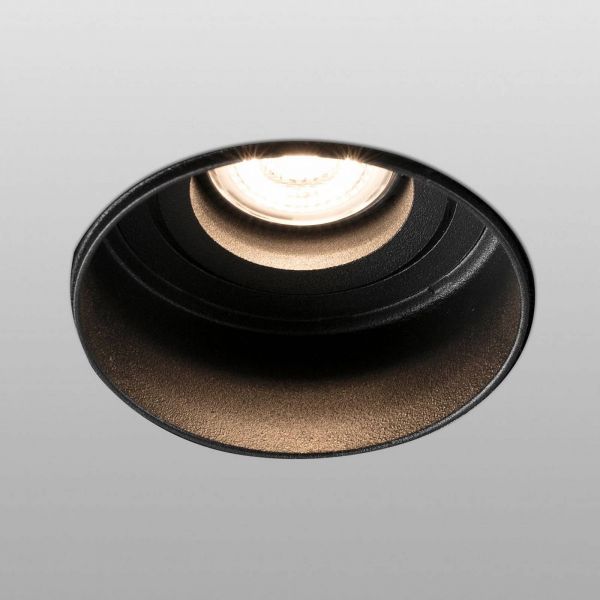  Faro Barcelona Faro Barcelona Hyde Downlight 1-bulb Round Pivotable Black 