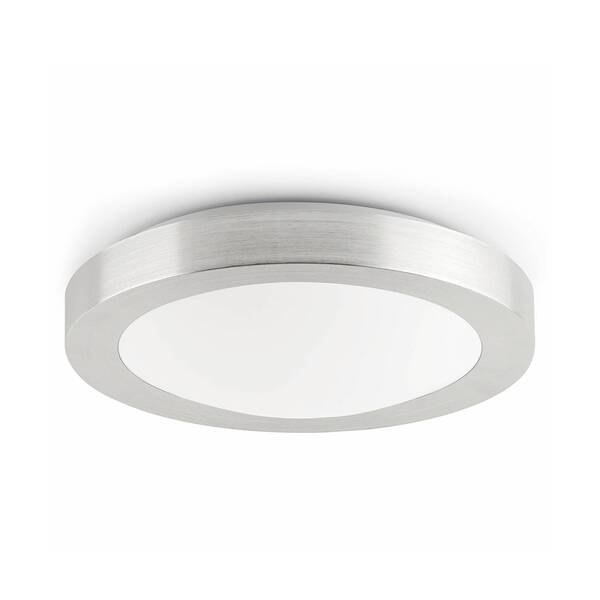  Faro Barcelona Faro Barcelona Logos Bathroom Ceiling Light, ø 35 Cm, Aluminium 