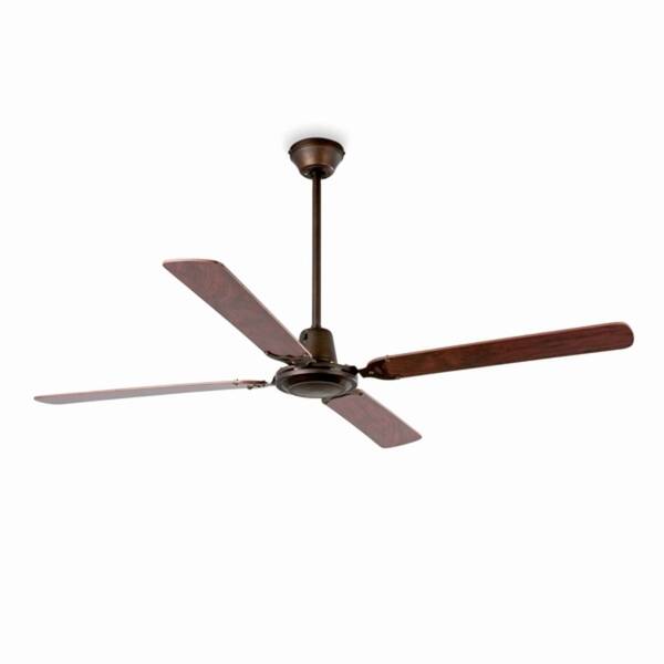  Faro Barcelona Faro Barcelona Malvinas Ceiling Fan, Brown 
