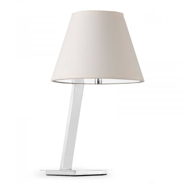  Faro Barcelona Faro Barcelona Moma Attractive Curved Table Lamp, White 