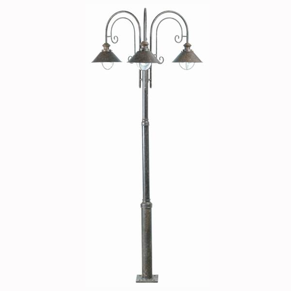  Faro Barcelona Faro Barcelona Nautica Lamp Post, 3-bulb 