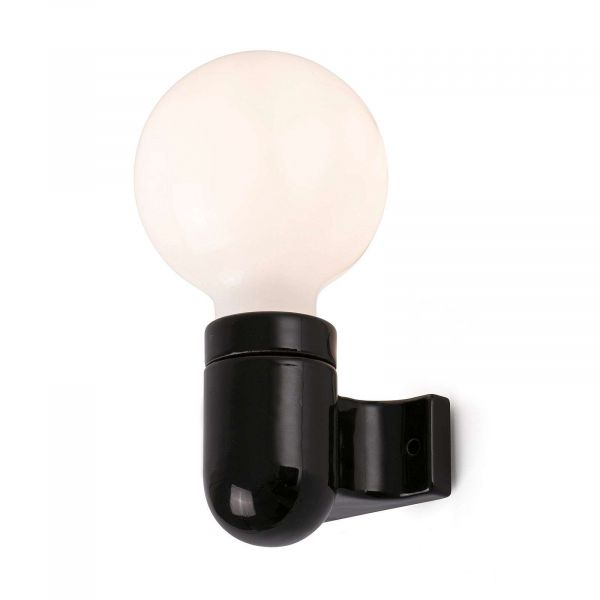  Faro Barcelona Faro Barcelona Sera Wall Light, Black 