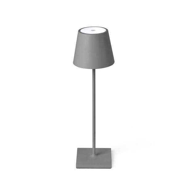  Faro Barcelona Faro Barcelona Toc Led Table Lamp, Usb Charger, Ip54, Grey 