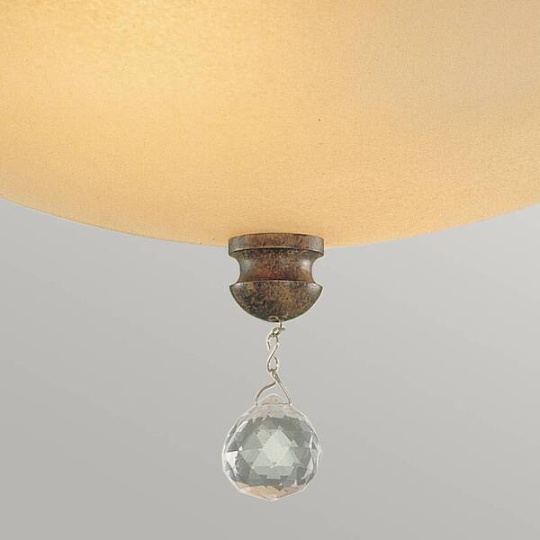  Feiss Feiss Chateau Semi-flush Ceiling Light, Glass 
