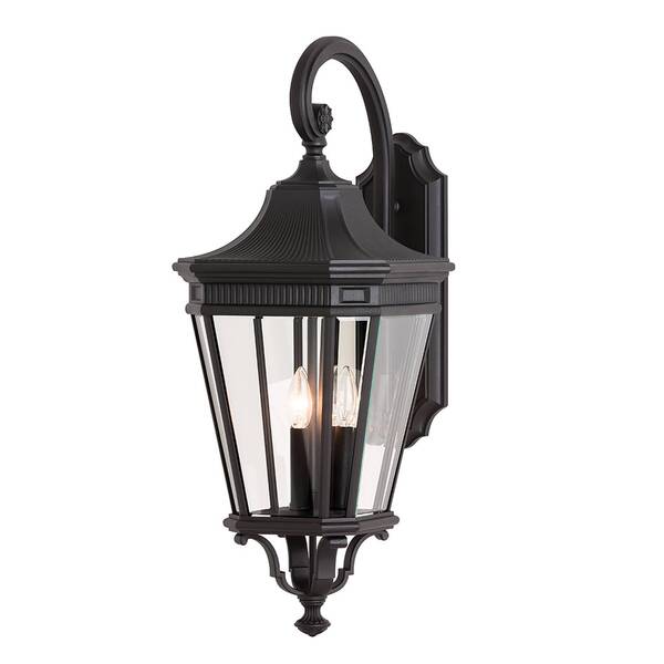  Feiss Feiss Cotswold Lane Outdoor Wall Light Black 76.2cm 
