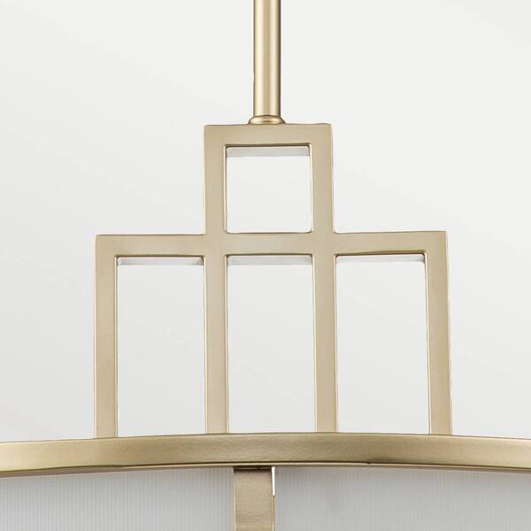  Feiss Feiss Fusion Pendant Light, Natural Brass 