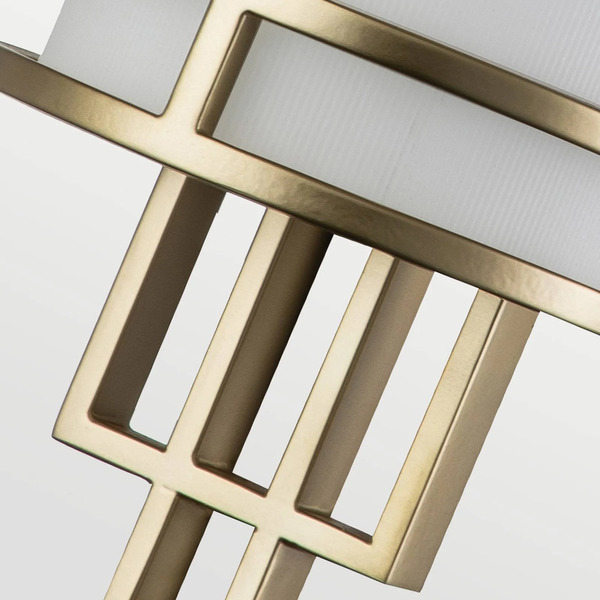  Feiss Feiss Fusion 1 Wall Light, Natural Brass 