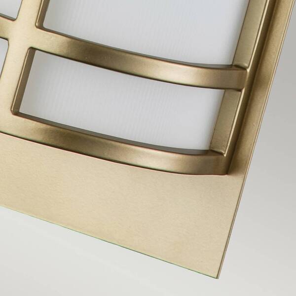 Feiss Feiss Fusion 2 Wall Light, Natural Brass 