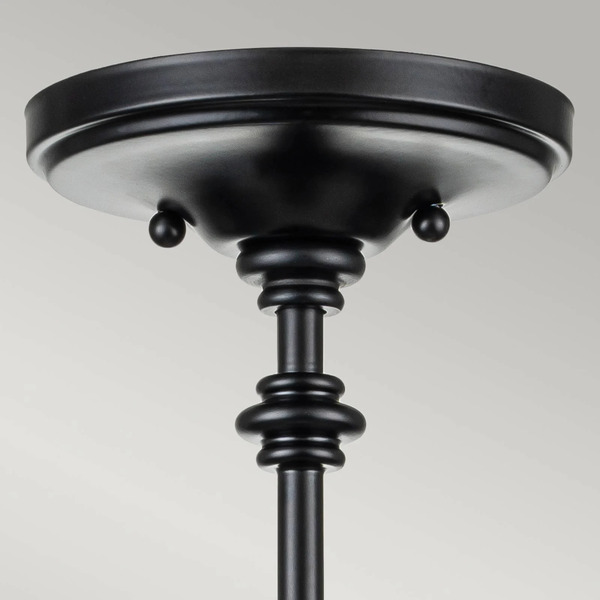  Feiss Feiss Pickering Lane Pendant Light, 3-bulb, Black 