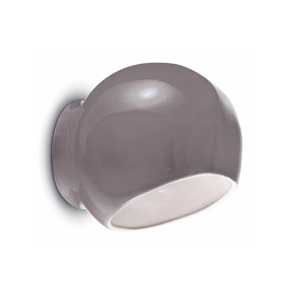  Ferroluce Ferroluce Ayrton Ceramic Wall Light, Grey 