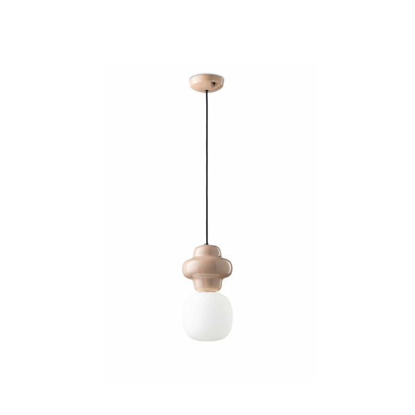  Ferroluce Ferroluce Copacabana Hanging Light, Grey 