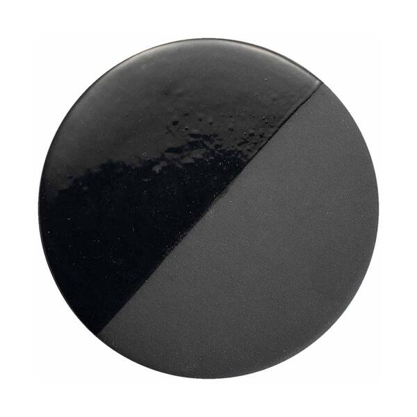 Ferroluce Ferroluce Pi Ceiling Light, Glossy/matt, ø 40 Cm, Black 