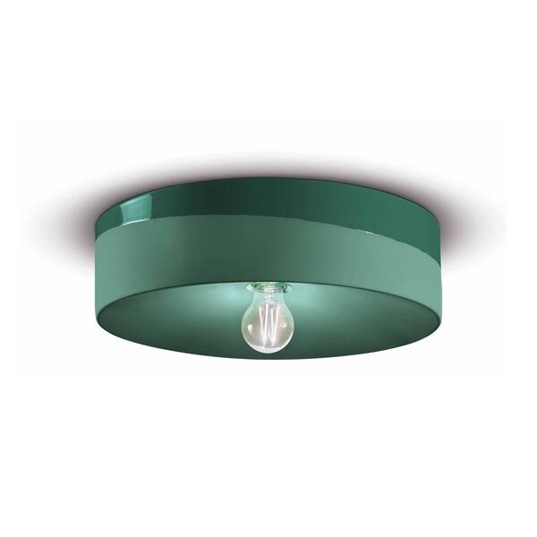  Ferroluce Ferroluce Pi Ceramic Ceiling Light Glossy/matt ø 40cm Green 