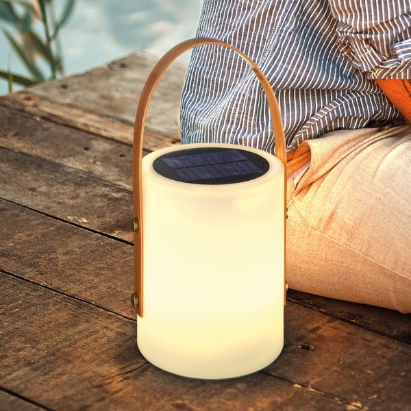  Fh Lighting Fh Lighting Bari Led Solar Table Lamp With Rgb Colour Change 