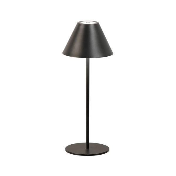  Fh Lighting Fh Lighting Kano Led Rechargeable Table Lamp, Black, Dimmable, Adjustable, Ip54 
