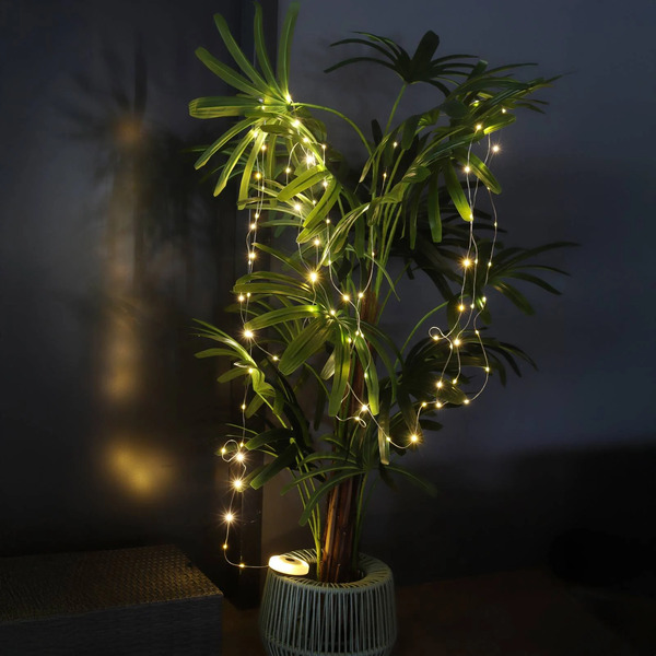  Fh Lighting Fh Lighting Led Fairy Lights Benni, White, 10 M, Extendable, Rechargeable Battery 