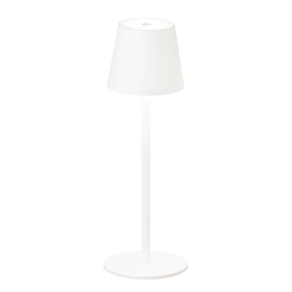 Fh Lighting Fh Lighting Tropea Led Table Lamp With Battery, Sandy White 