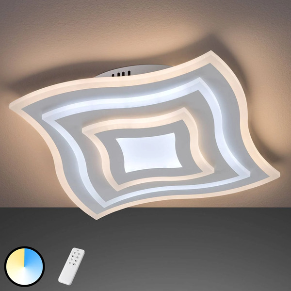  Fischer & Honsel Fischer & Honsel Led Ceiling Light Gorden With Remote Control, Frame 