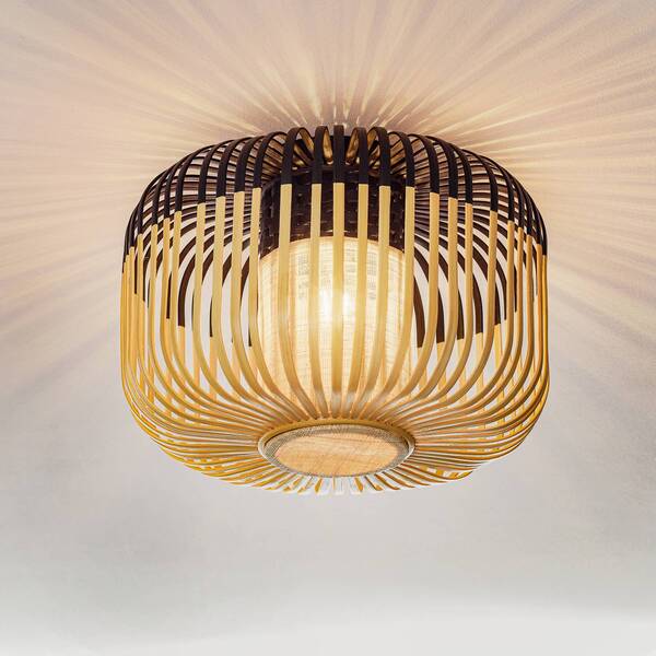  Forestier Forestier Bamboo Light S Ceiling Light, ø 35 Cm, Black 