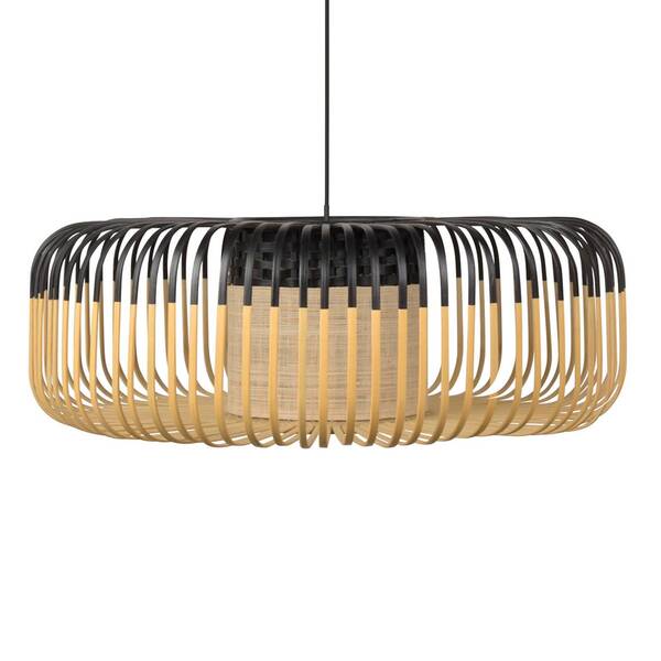  Forestier Forestier Bamboo Light Xl Hanging Light 60 Cm Black 