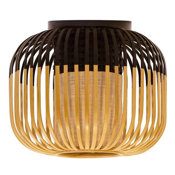  Forestier Forestier Bamboo Xs Ceiling Light, ø 27 Cm, Black 