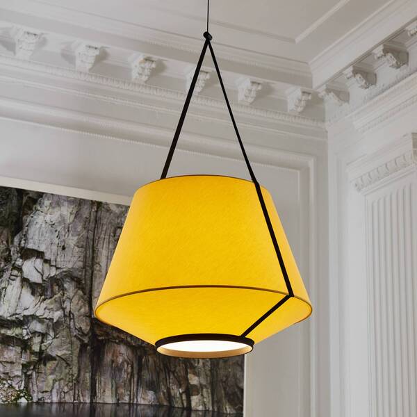  Forestier Forestier Carrie M Pendant Light, Yellow 